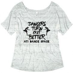 Ladies Flowy Slouchy Tee