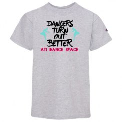 Youth Champion Short Sleeve Tagless Tee