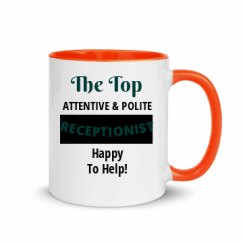 11oz Ceramic Mug with Color Inside