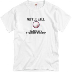Wiffle Ball Life Too Short grey