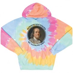 Unisex Tie-Dye Fleece Hoodie