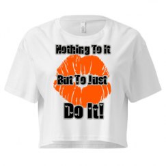 Ladies Festival Cali Crop Top Tee