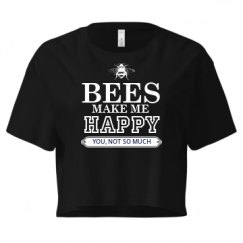 Ladies Festival Cali Crop Top Tee