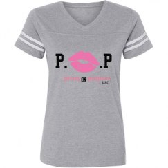 Ladies Relaxed Fit Vintage Sports Tee