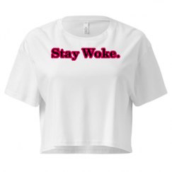 Ladies Festival Cali Crop Top Tee