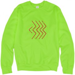 Unisex Neon Crewneck Sweatshirt