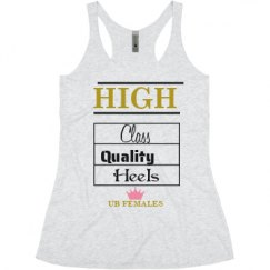 Ladies Slim Fit Super Soft Racerback Triblend Tank