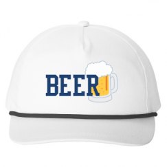 Snapback Five-Panel Rope Hat