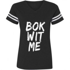 Ladies Relaxed Fit Vintage Sports Tee