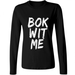 Ladies Relaxed Fit Basic Long Sleeve Tee