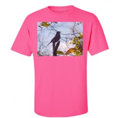 Unisex Ultra Cotton Safety Neon Crewneck Tee