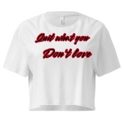 Ladies Festival Cali Crop Top Tee