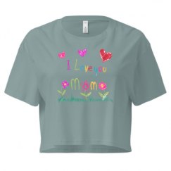 Ladies Festival Cali Crop Top Tee