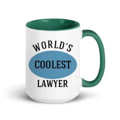 15oz Ceramic Mug with Color Inside