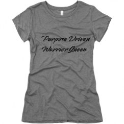 Ladies Slim Fit Super Soft Triblend Tee