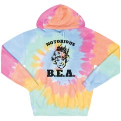 Unisex Tie-Dye Fleece Hoodie
