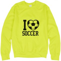 Unisex Neon Crewneck Sweatshirt