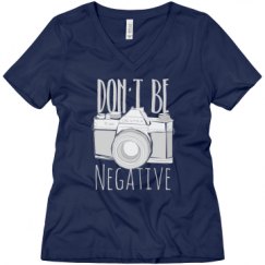 Ladies Relaxed Fit V-Neck Tee