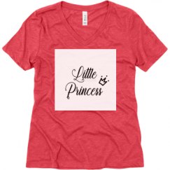 Ladies Relaxed Fit Super Soft Triblend V-Neck Tee