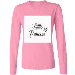 Ladies Relaxed Fit Basic Long Sleeve Tee
