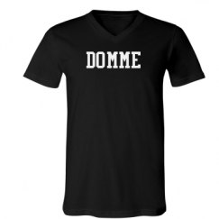 Unisex V-Neck Jersey Tee