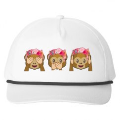 Snapback Five-Panel Rope Hat