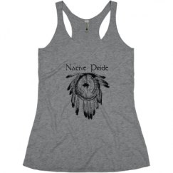 Ladies Slim Fit Super Soft Racerback Triblend Tank