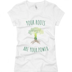 Ladies Slim Fit Basic Promo Jersey Tee