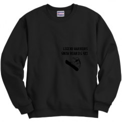 Unisex Film and Foil Crewneck Sweatshirt