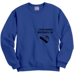 Unisex Film and Foil Crewneck Sweatshirt