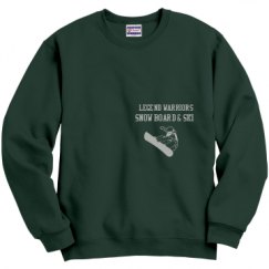 Unisex Film and Foil Crewneck Sweatshirt