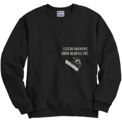 Unisex Film and Foil Crewneck Sweatshirt