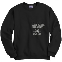 Unisex Film and Foil Crewneck Sweatshirt