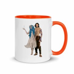 11oz Ceramic Mug with Color Inside