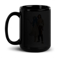 15oz Black Glossy Mug