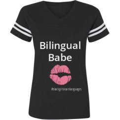 Ladies Relaxed Fit Vintage Sports Tee