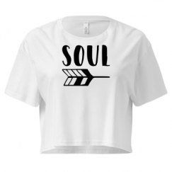 Ladies Festival Cali Crop Top Tee