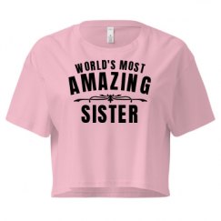 Ladies Festival Cali Crop Top Tee