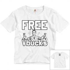 DABBOI FREE VBUCKS GAMER TEE