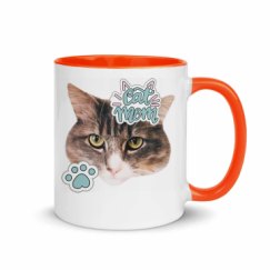 11oz Ceramic Mug with Color Inside