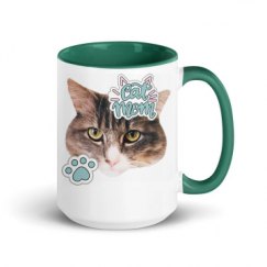 15oz Ceramic Mug with Color Inside