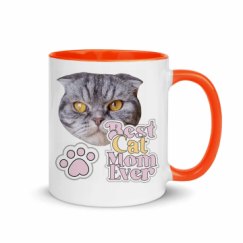 11oz Ceramic Mug with Color Inside