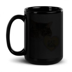 15oz Black Glossy Mug