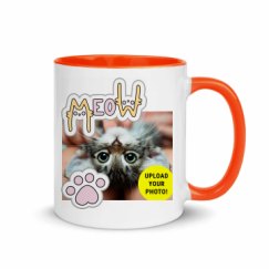 11oz Ceramic Mug with Color Inside