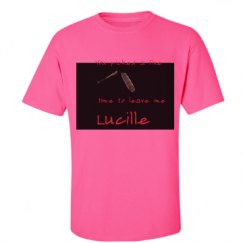 Unisex Ultra Cotton Safety Neon Crewneck Tee