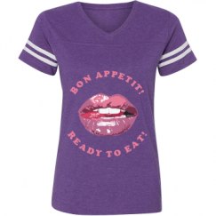 Ladies Relaxed Fit Vintage Sports Tee