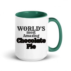 15oz Ceramic Mug with Color Inside