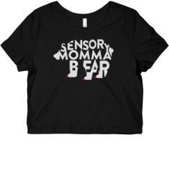 Ladies Slim Fit Crop Top Tee