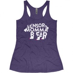 Ladies Slim Fit Super Soft Racerback Triblend Tank