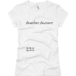 Ladies Slim Fit Basic Promo Jersey Tee